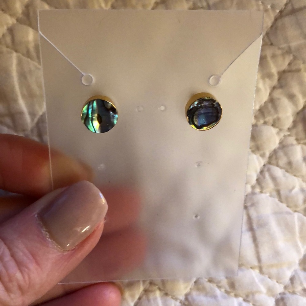Beautiful small stud earrings